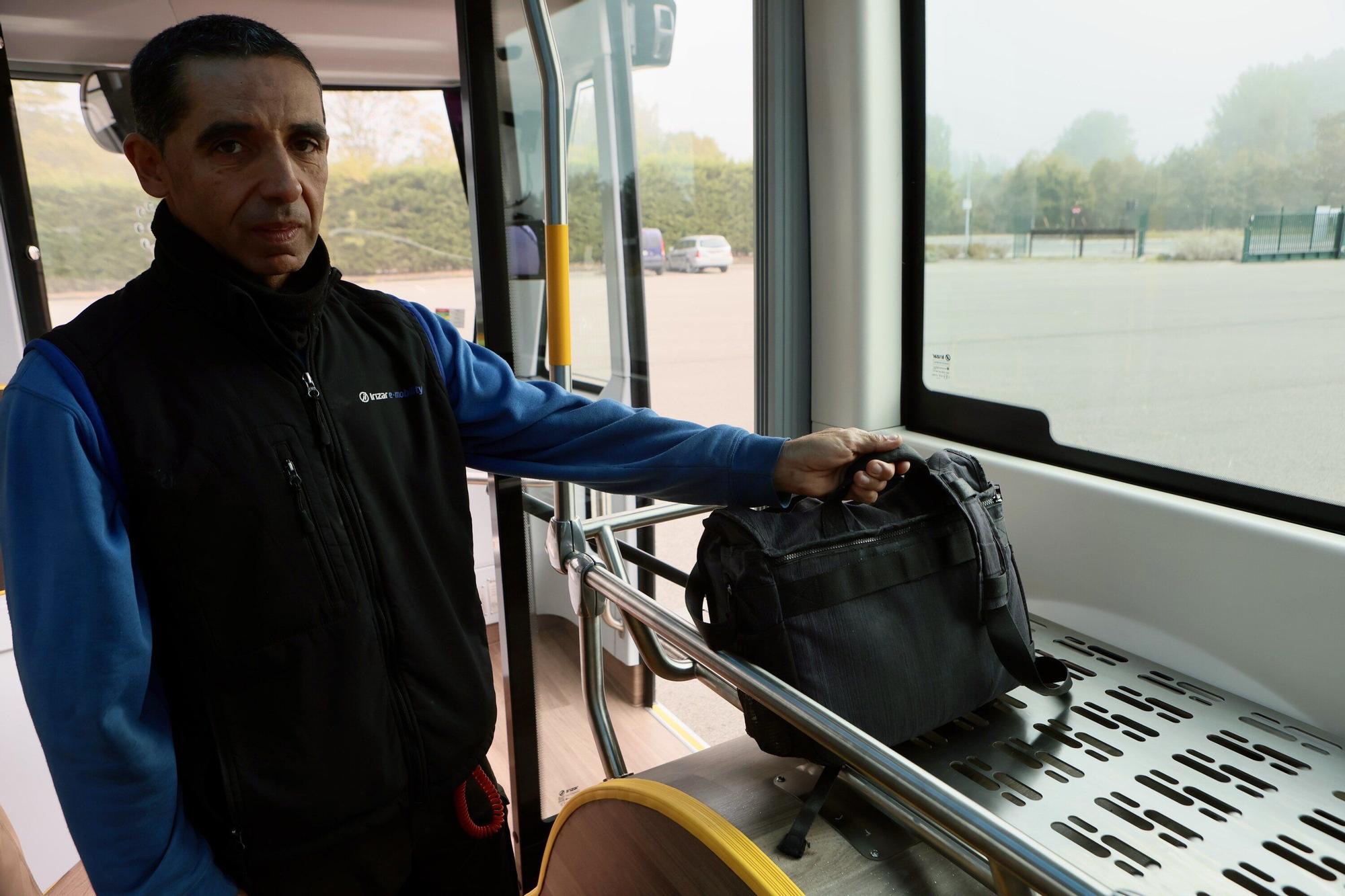 Dos nuevos autobuses eléctricos para Vitoria