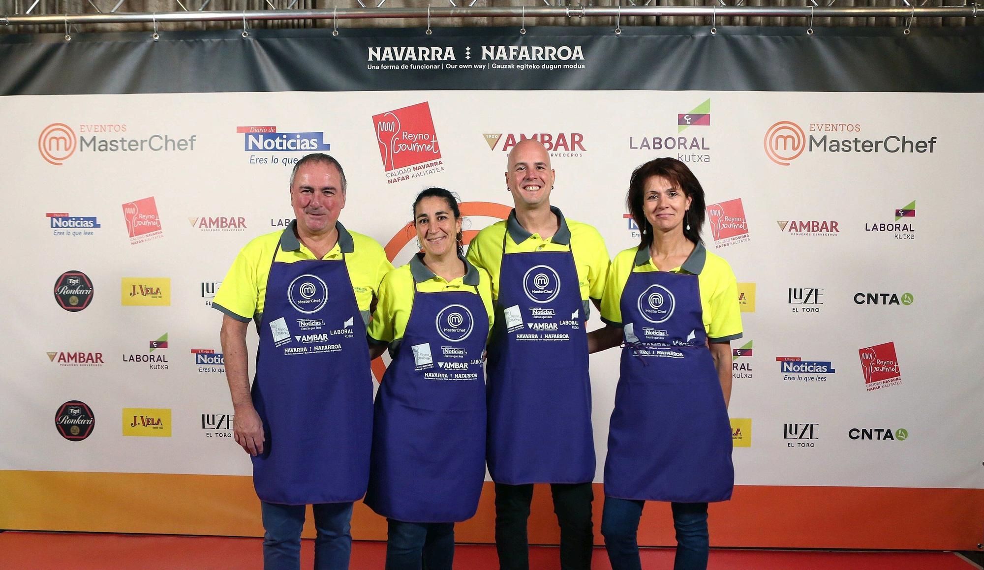 Los 20 equipos participantes en Eventos MasterChef Navarra