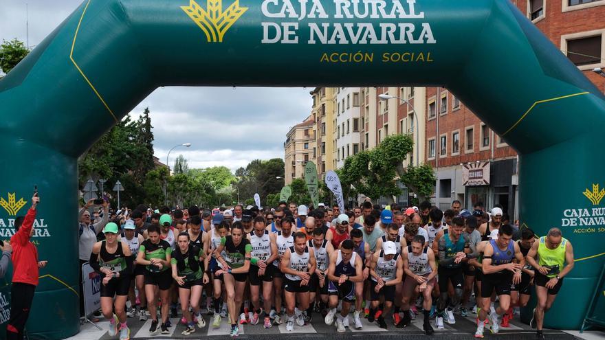 Youness Assehli y Maitane Melero ganan la Media Maratón de Pamplona 2026