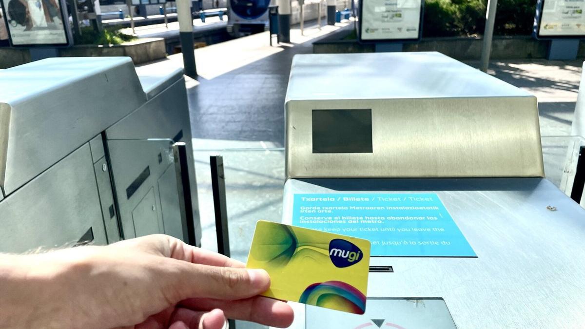 La tarjeta de transporte Mugi es un ejemplo de digitalización del transporte urbano.