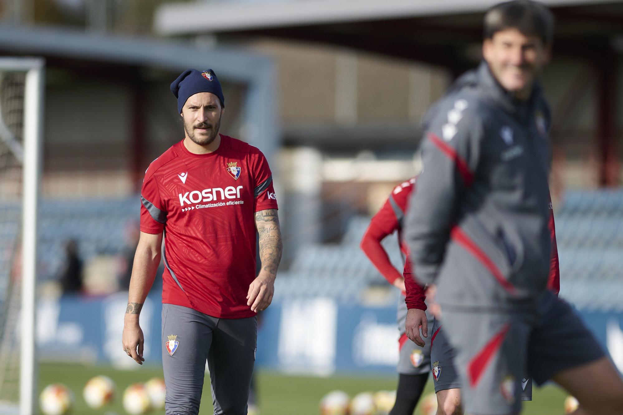 Fotos del entrenamiento de Osasuna (30 de noviembre de 2025)