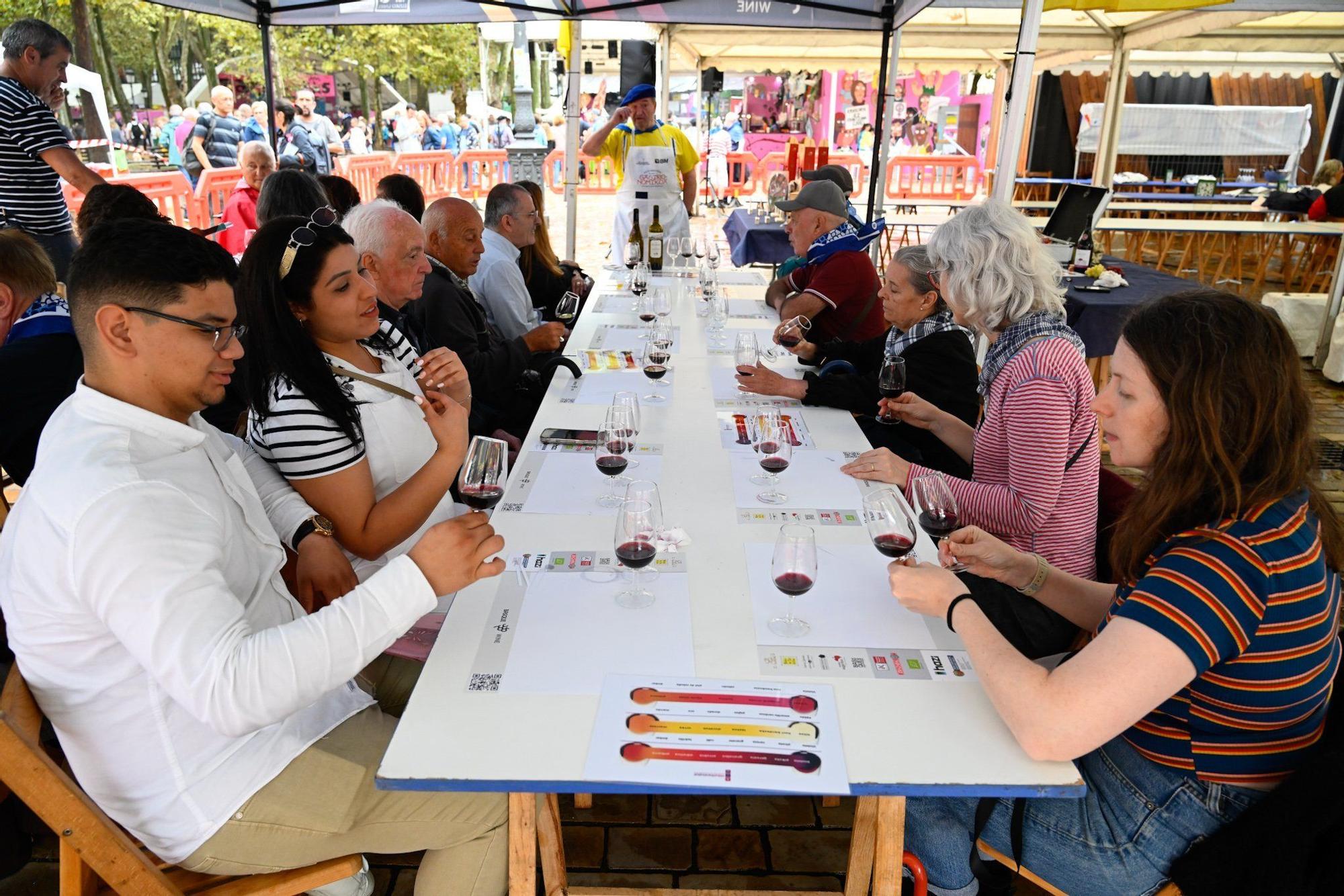 En imágenes: Las catas express de vino