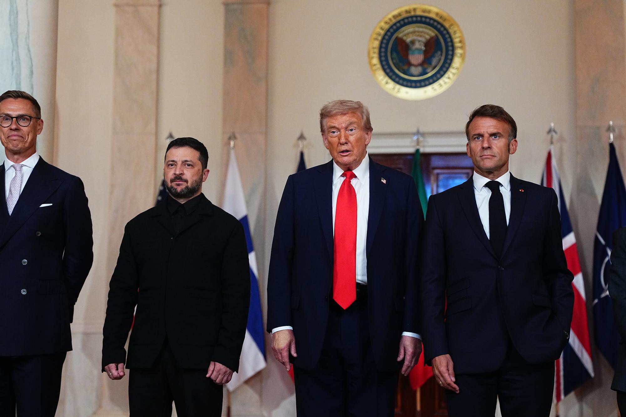 Las imágenes de la histórica reunión entre Trump, Zelenski y los líderes europeos en la Casa Blanca