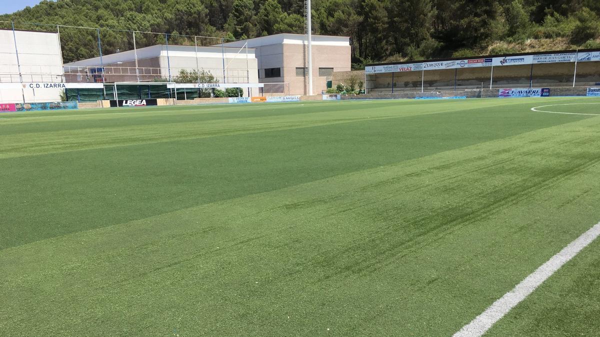 Imagen de archivo del campo de fútbol de Merkatondoa