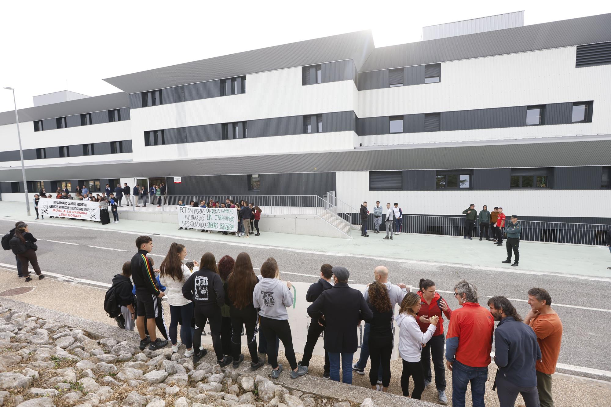 Fotos de la visita de la reina Letizia al CIP FP Lumbier IIP