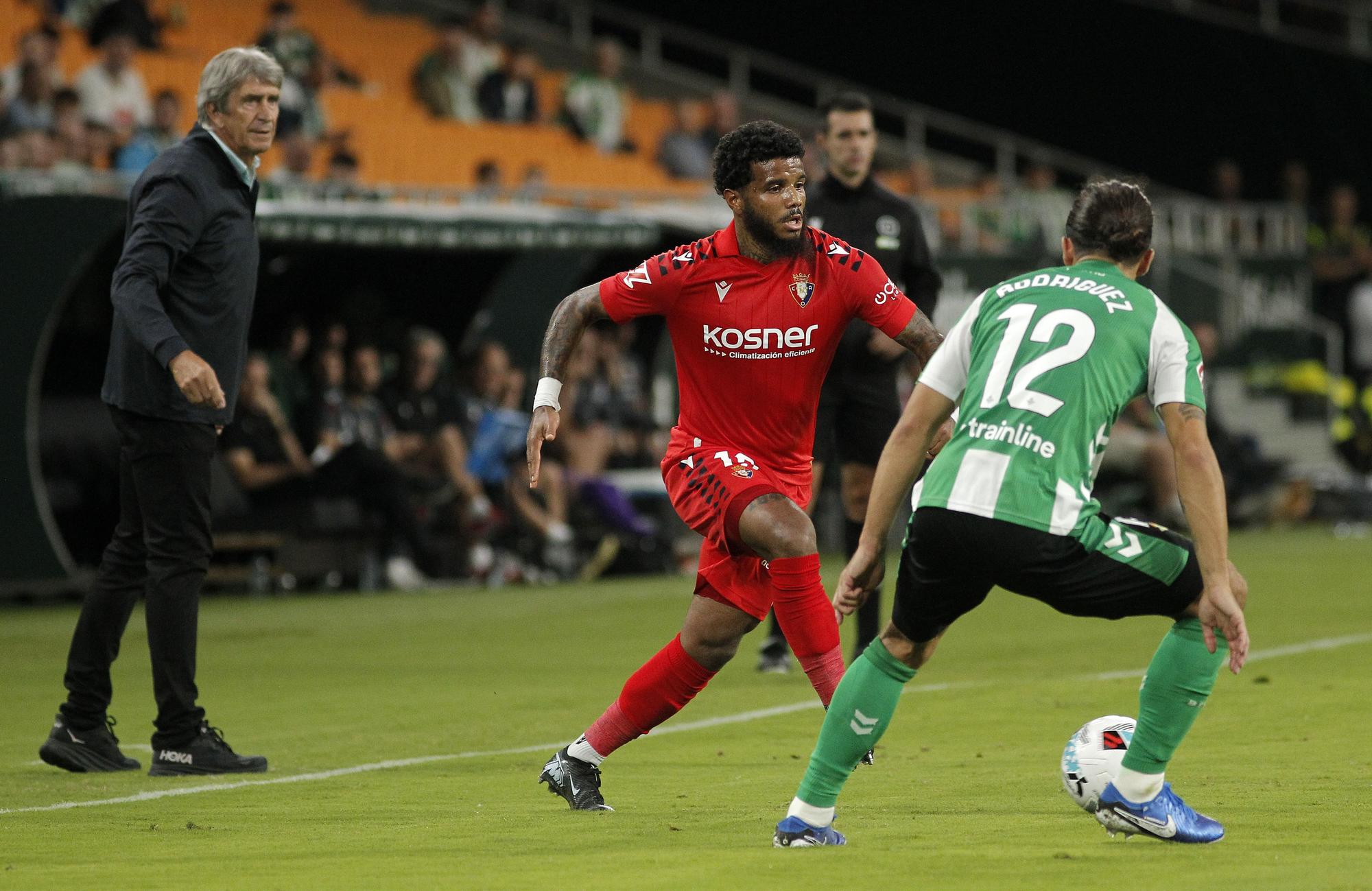Fotos del partido entre Betis y Osasuna