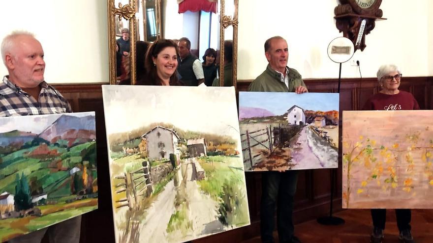 María Maldonado gana el concurso de pintura del Casino de Elizondo