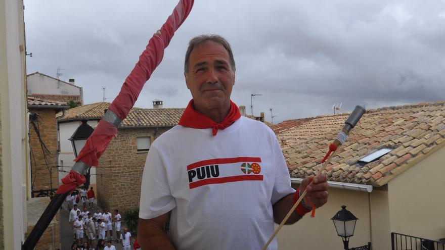 Cohete con emoción en Pueyo