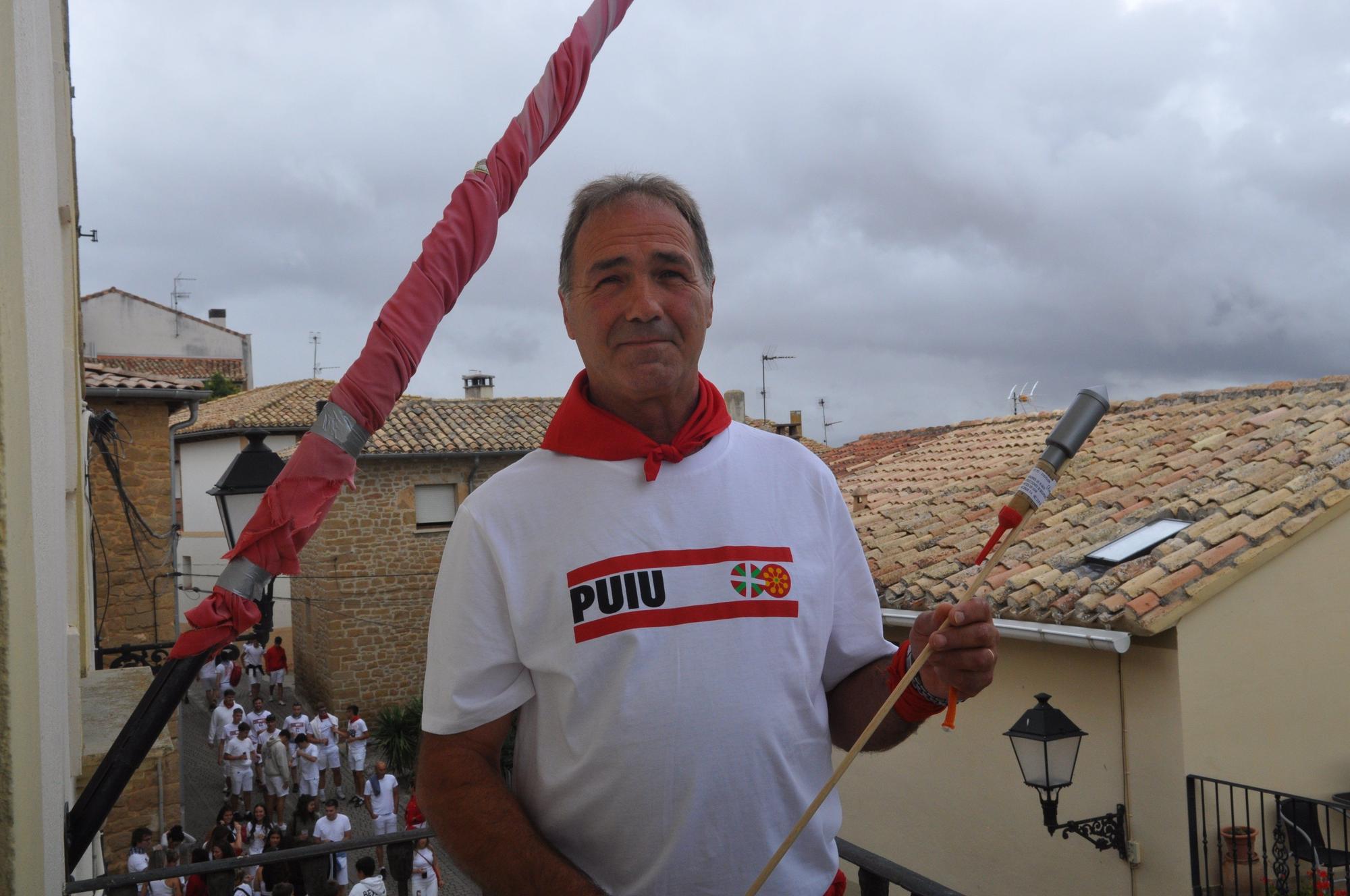 Fotos del txupinazo de las fiestas de Pueyo