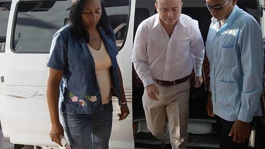 Ángel Carromero, en Cuba.