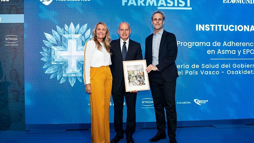 Un programa pionero de Euskadi sobre enfermedades respiratorias recibe el Premio FarmAsist