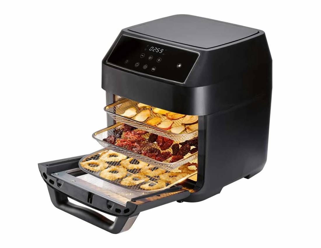 Freidora de aire caliente 9 en 1 1800 W