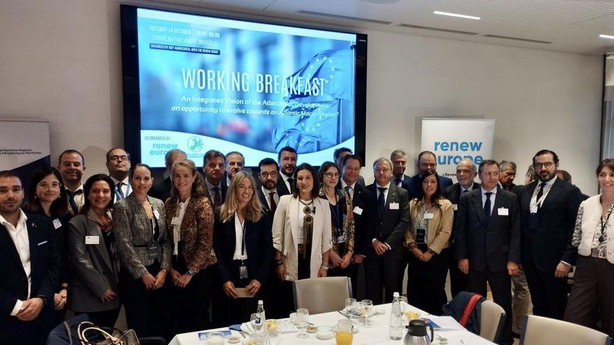 La Cámara de Comercio de Bilbao impulsa en Bruselas la creación de la Macrorregión Atlántica