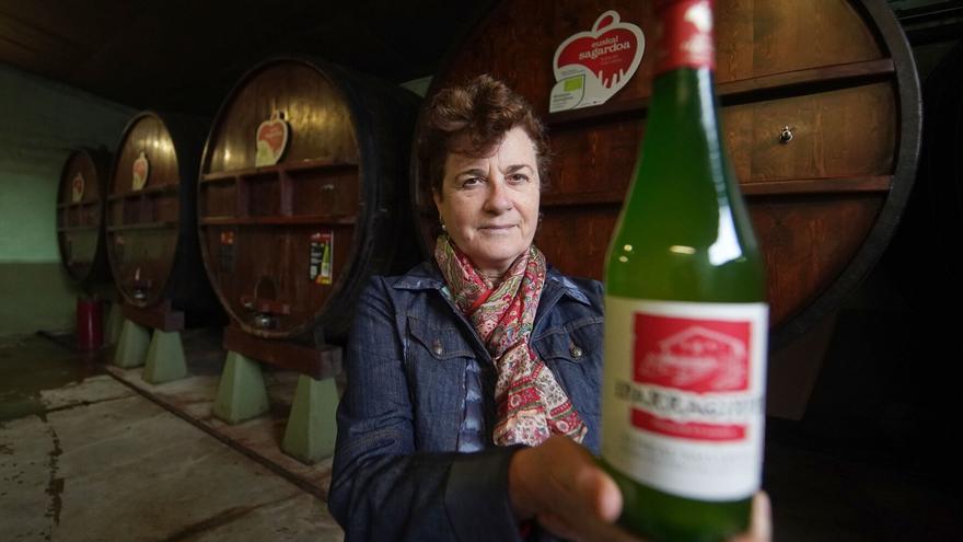 "Trabajar con manzana autóctona y ecológica imprime identidad a la sidra"