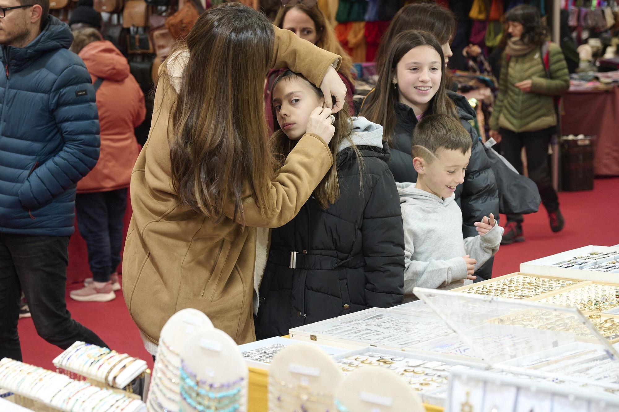 Fotos de la feria de Navidad en la Plaza de Toros