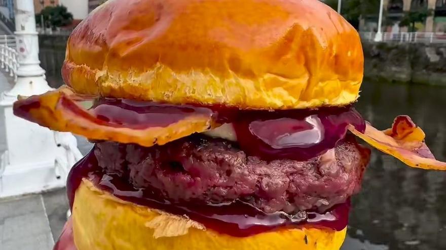 La hamburguesa con kalimotxo que conquistará Bilbao en Aste Nagusia