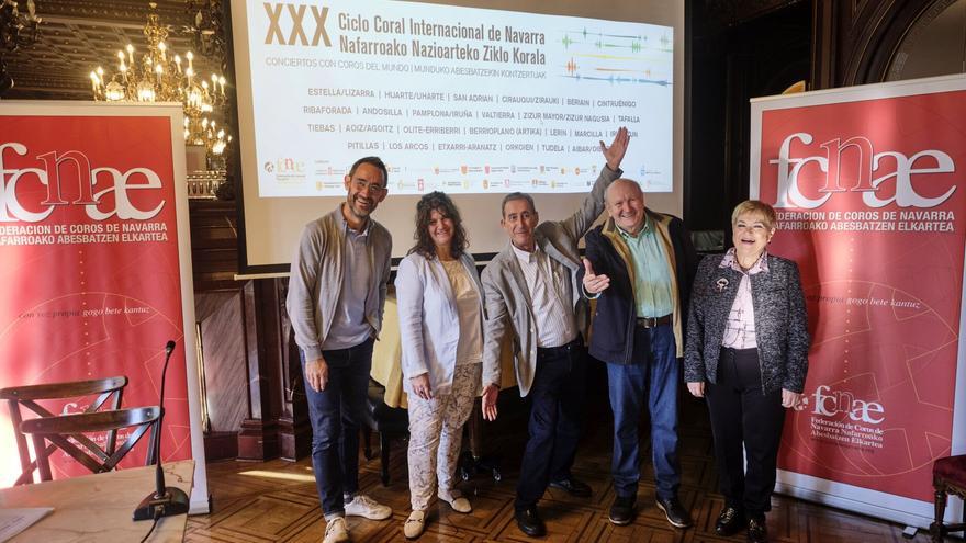 El Ciclo Coral Internacional llega a 26 localidades navarras