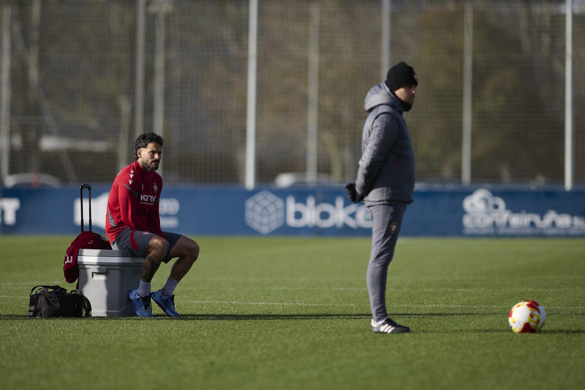 Fotos del entrenamiento de Osasuna (30 de noviembre de 2025)