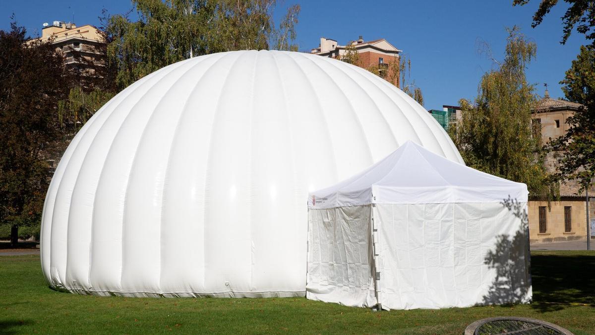 El espacio de debate que forma parte del proyecto 'Imagina Iruña 2050', que se desarrolla en la Ciudadela. El espacio de debate que forma parte del proyecto 'Imagina Iruña 2050', que se desarrolla en la Ciudadela.