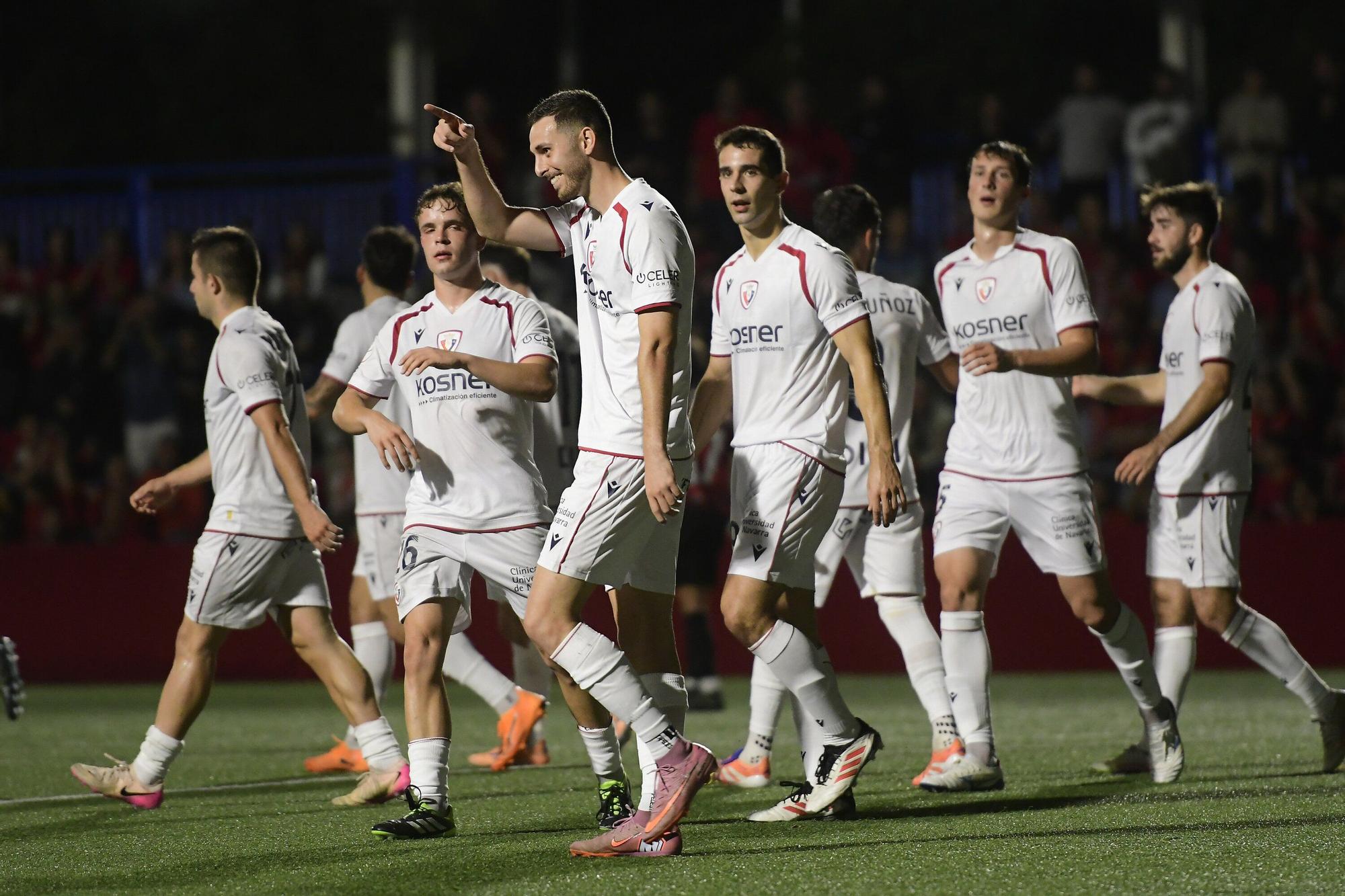Fotos del partido de Copa del Rey Sant Jordi-Osasuna