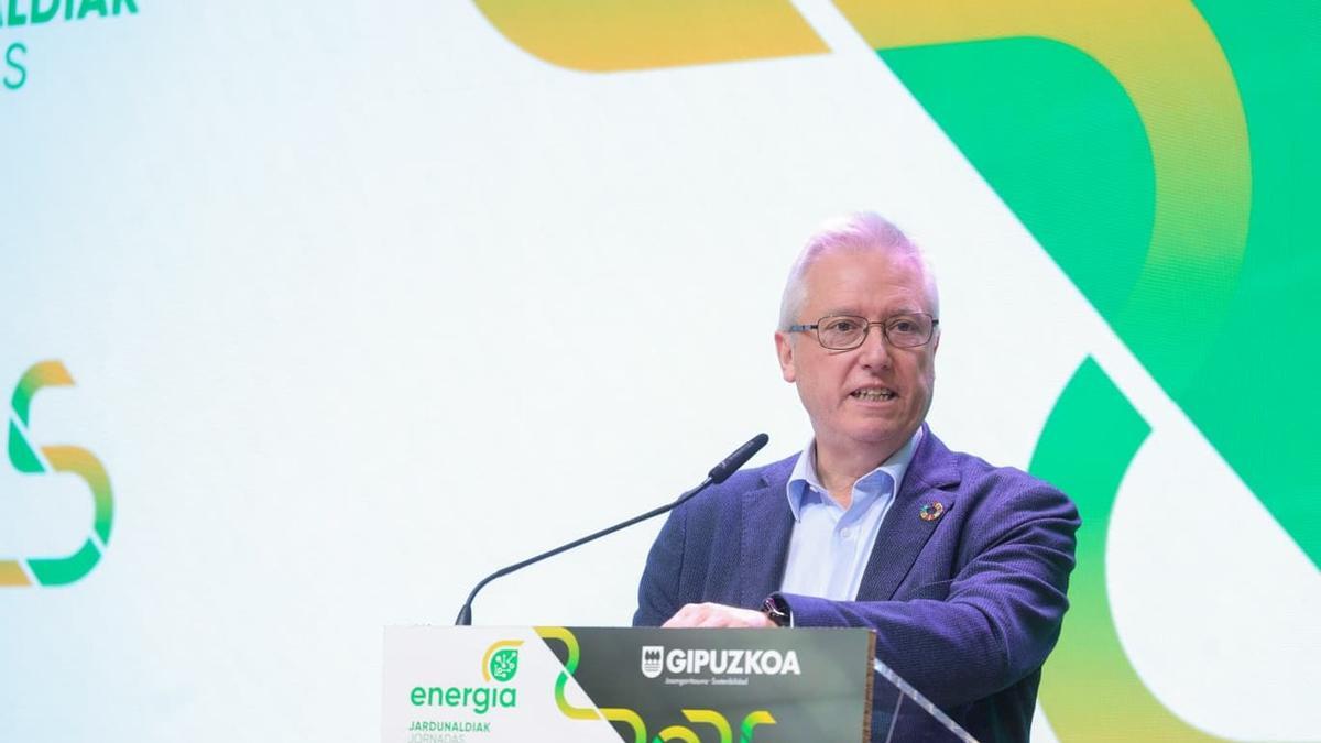 Jose Ignacio Asensio, durante la charla que ha dado este miércoles.