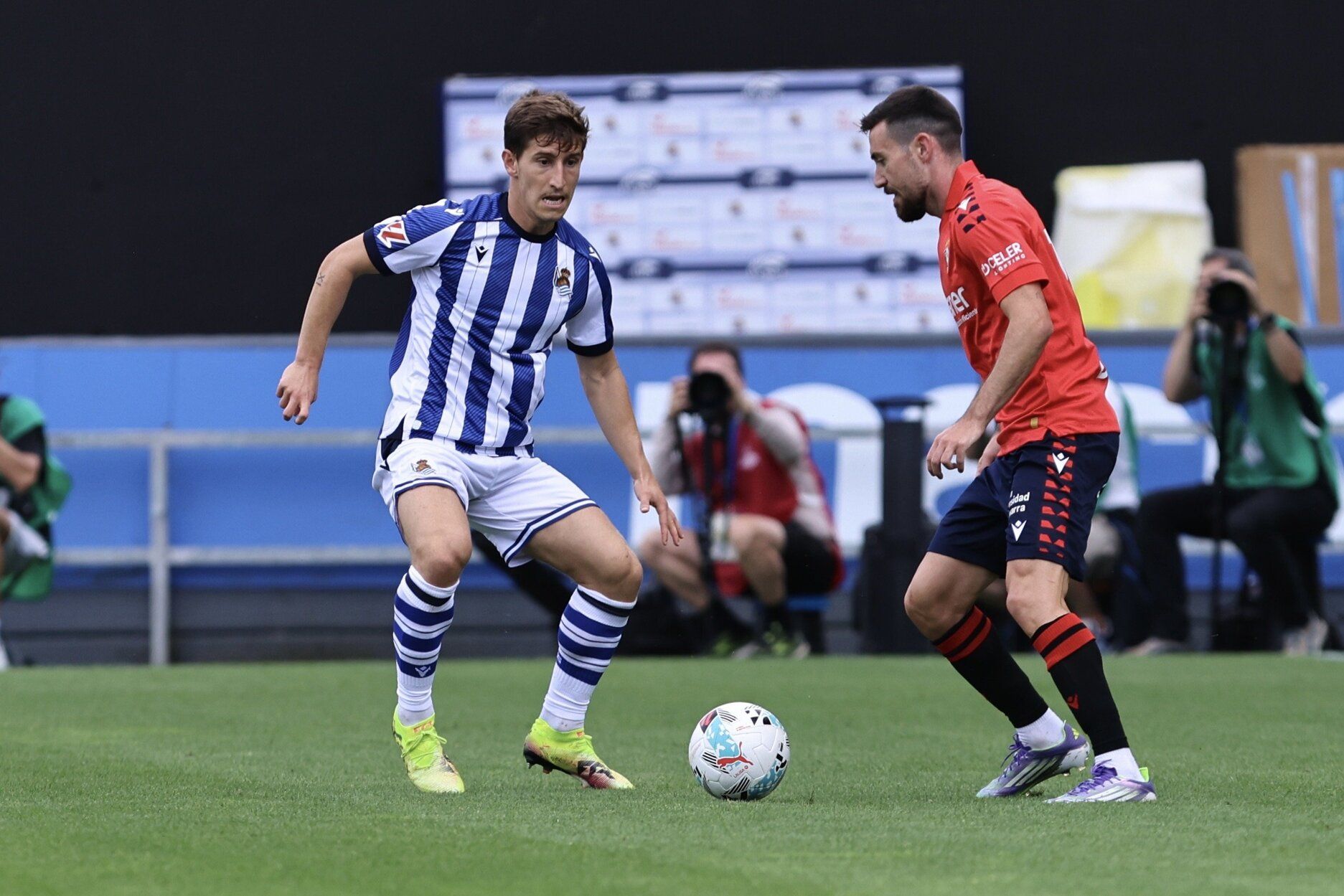 Real Sociedad-Osasuna: Zubieta disfruta del amistoso