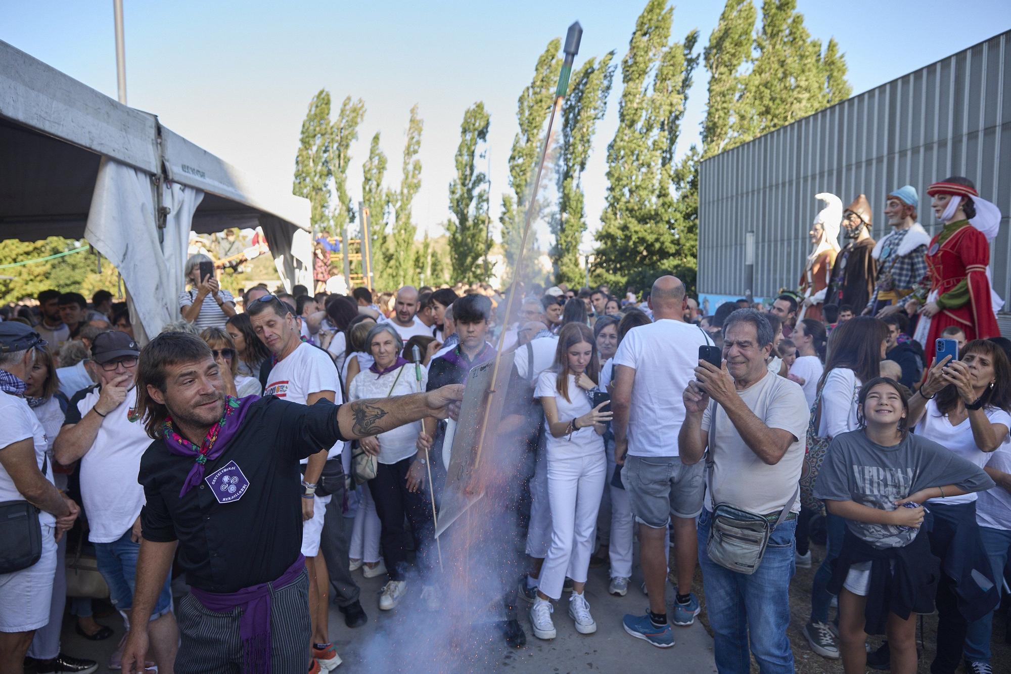Fotos del Chupinazo de Mendillorri