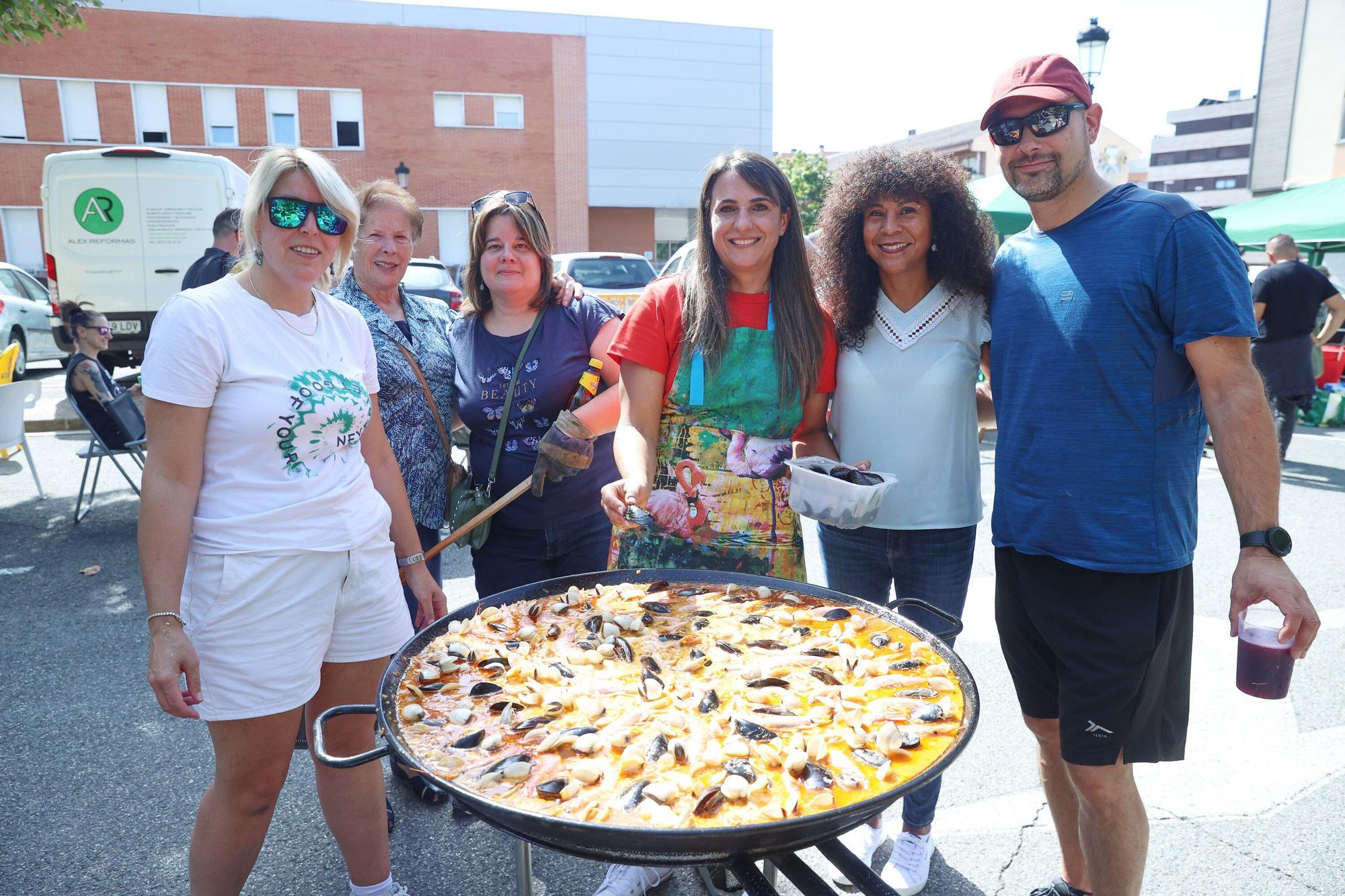 Fotos de la paellada de Huarte