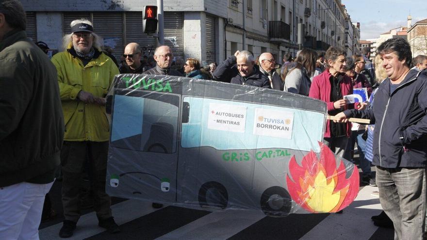 ELA defiende que sigan las movilizaciones y la huelga en Tuvisa