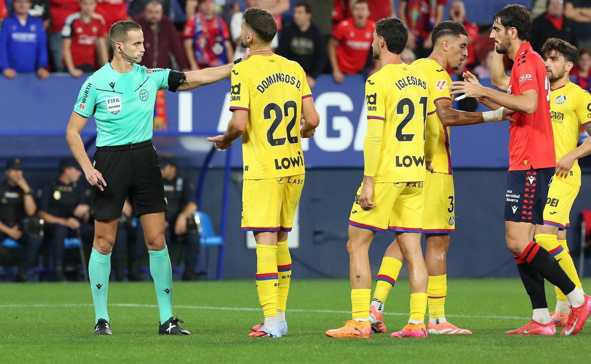 Fotos del Osasuna-Getafe en El Sadar