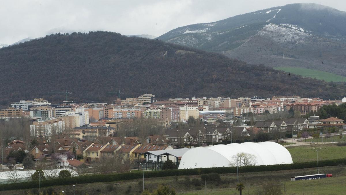 Vista de Huarte, en una imagen de archivo.