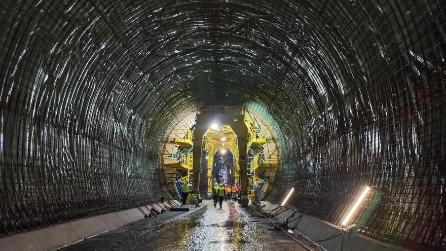 En las &#039;tripas&#039; del tanque de tormentas de Galindo en Sestao