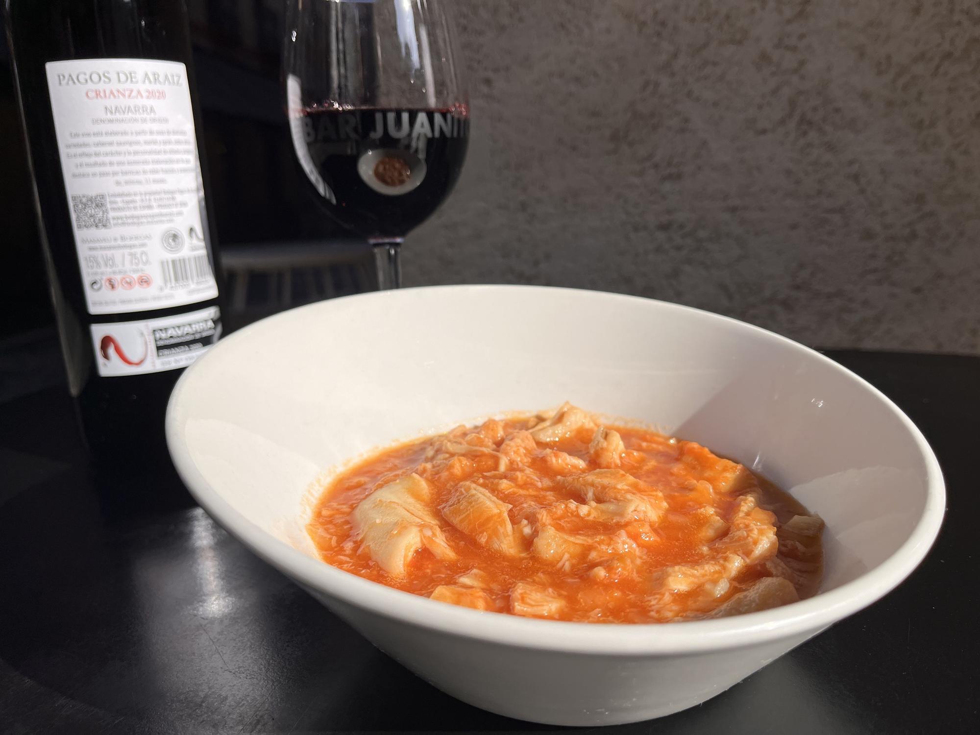 Un pintxo de casquería, en una imagen de archivo.