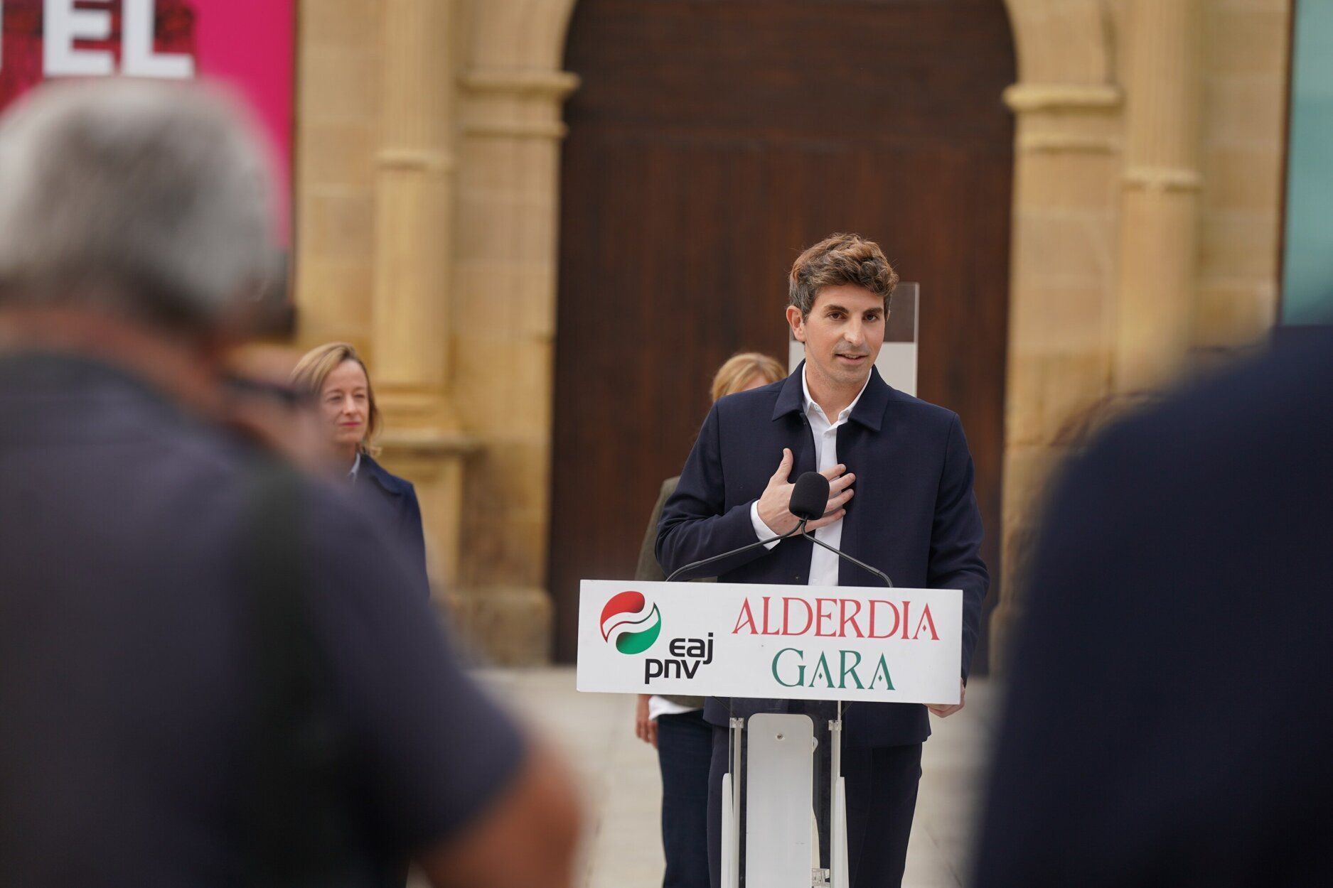 Jon Inasausti, tras su designación por el PNV para ser alcalde de Donostia