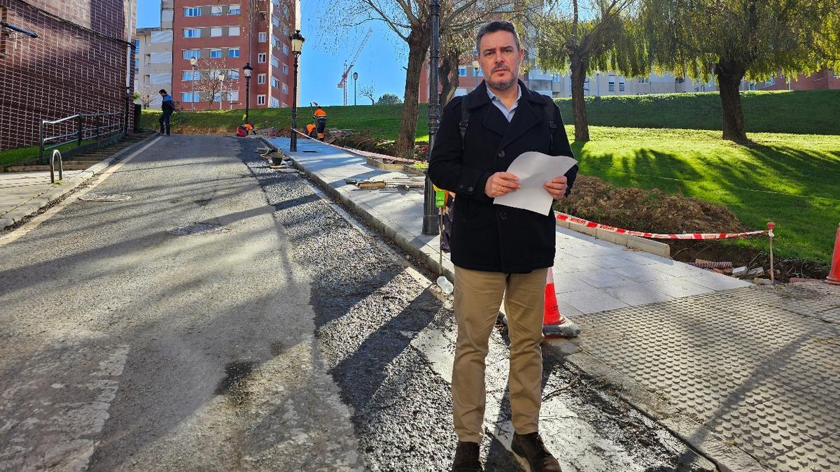 Jon Andoni Uria, edil de Infraestructuras del Ayuntamiento de Barakaldo