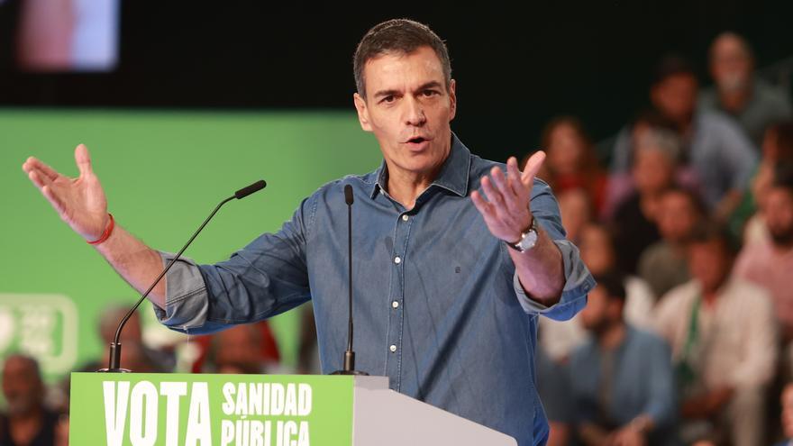 Sánchez subraya que no ve a los "vendepatrias" de PP y Vox criticar el viaje de Trump a China: "Si voy yo es malo"