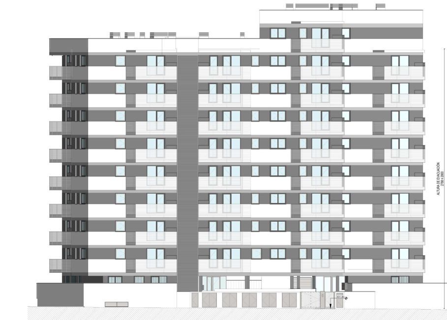 Diseño de las viviendas protegidas a edificar en Barañáin.