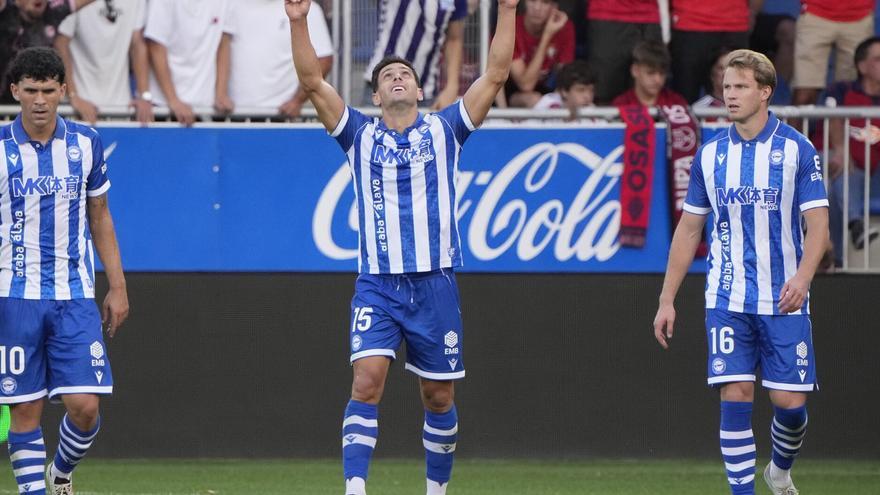 El Alavés firma su arranque más goleador del siglo en la élite