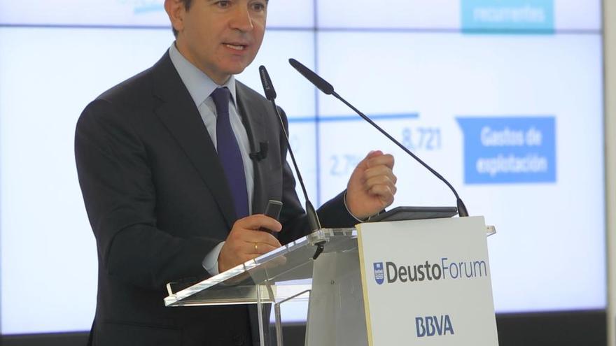BBVA confía en que la recuperación se consolide tras resolverse las dudas
