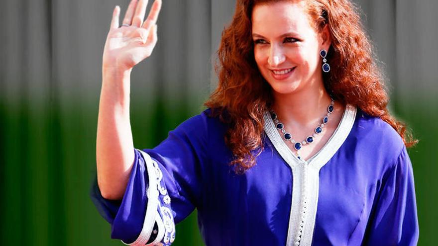 Salma no sale ni en los reportajes sobre sus hijos.Foto: Afp