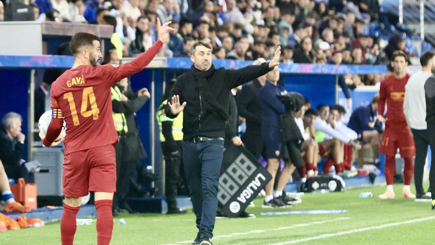 Coudet: &quot;Ha sido una continuidad a lo dado ante el Elche&quot;