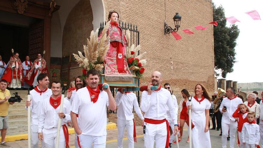 Fotos de la procesión de fiestas de Villafranca