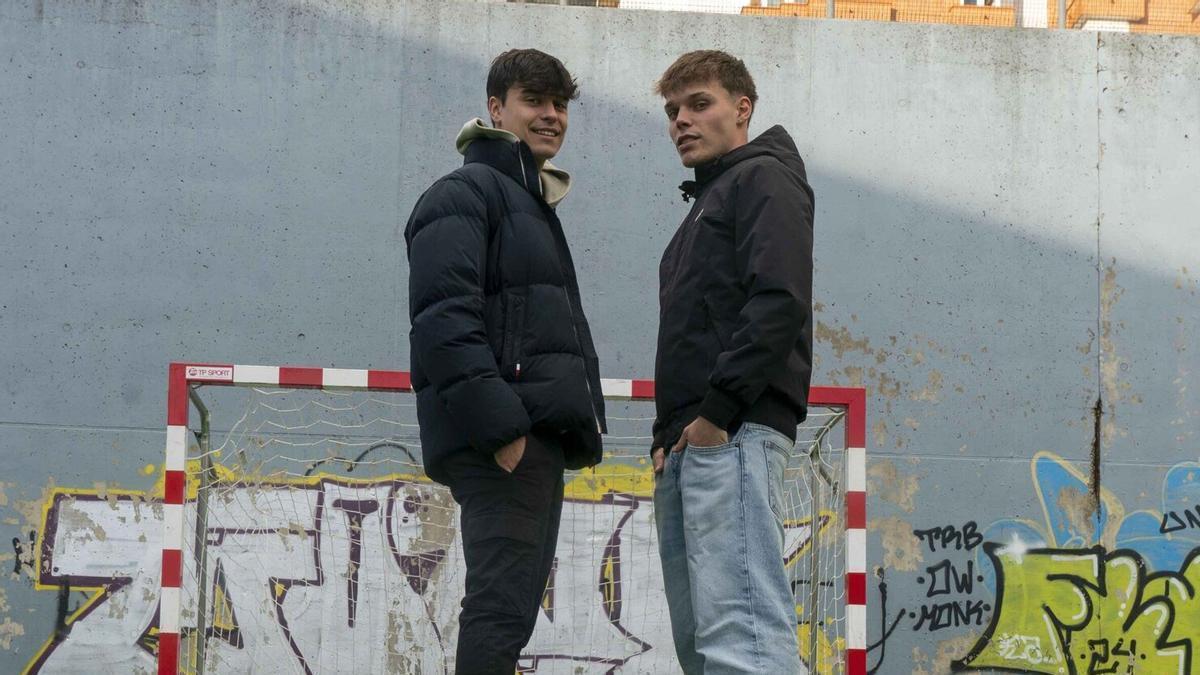 Los jóvenes vitorianos que militan en el Portugalete sueñan con dar la sorpresa ante el Alavés