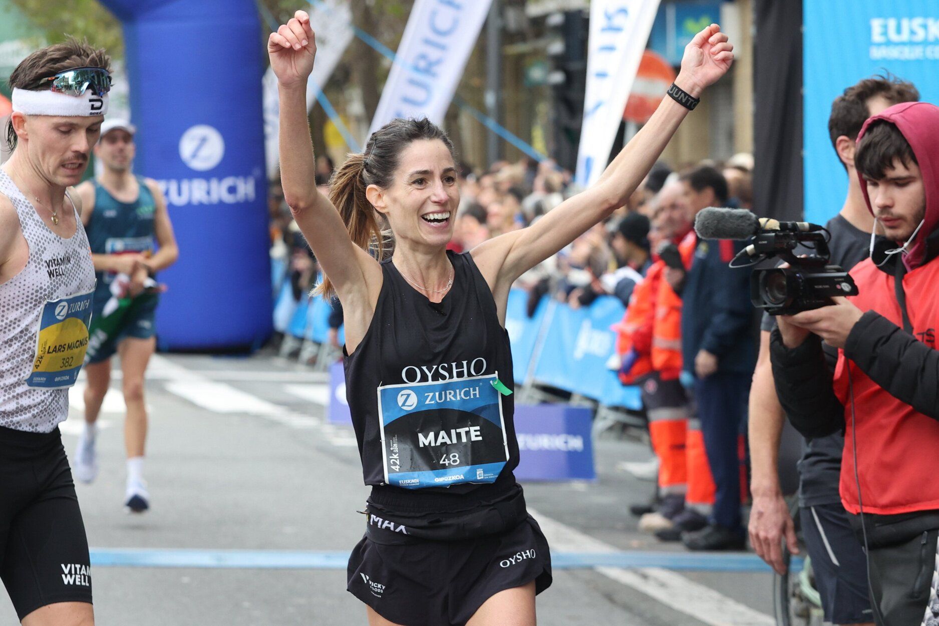 La 46 edición de la Maratón de San Sebastián, en imágenes