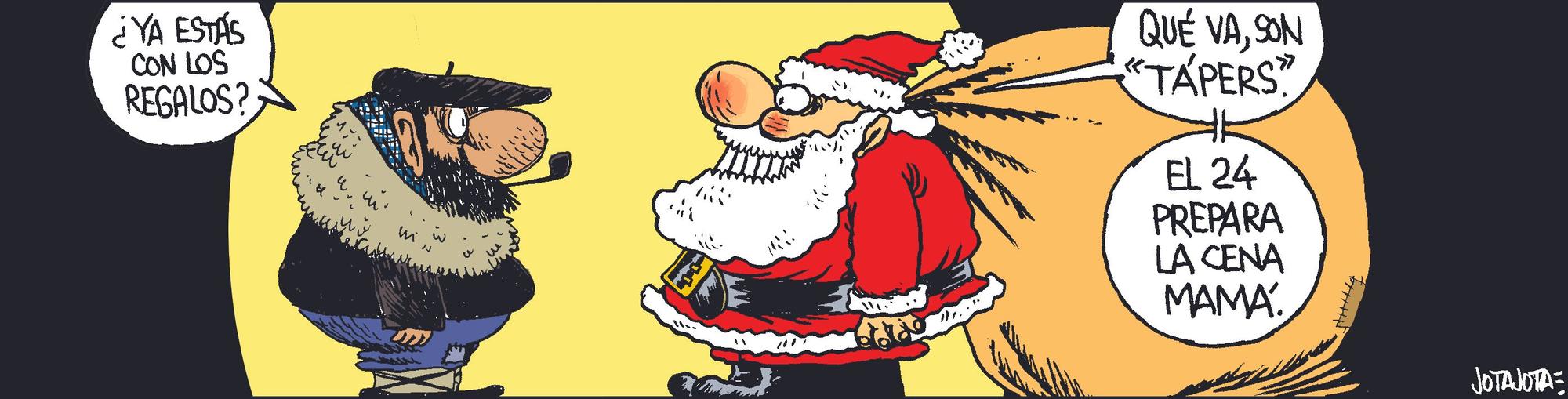 La tira de Jota Jota (22/12/2024)