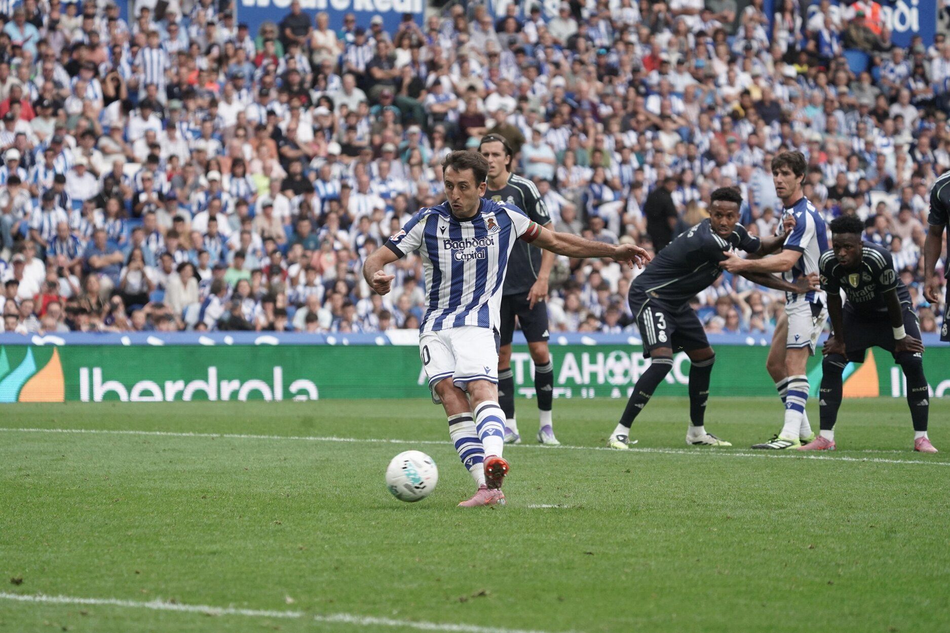 El Real Sociedad - Real Madrid, en imágenes