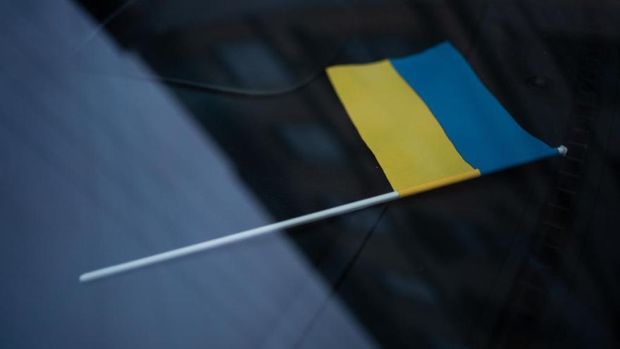 Bandera de Ucrania.