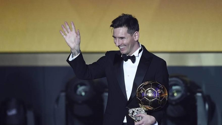 Leo Messi consigue su quinto Balón de Oro