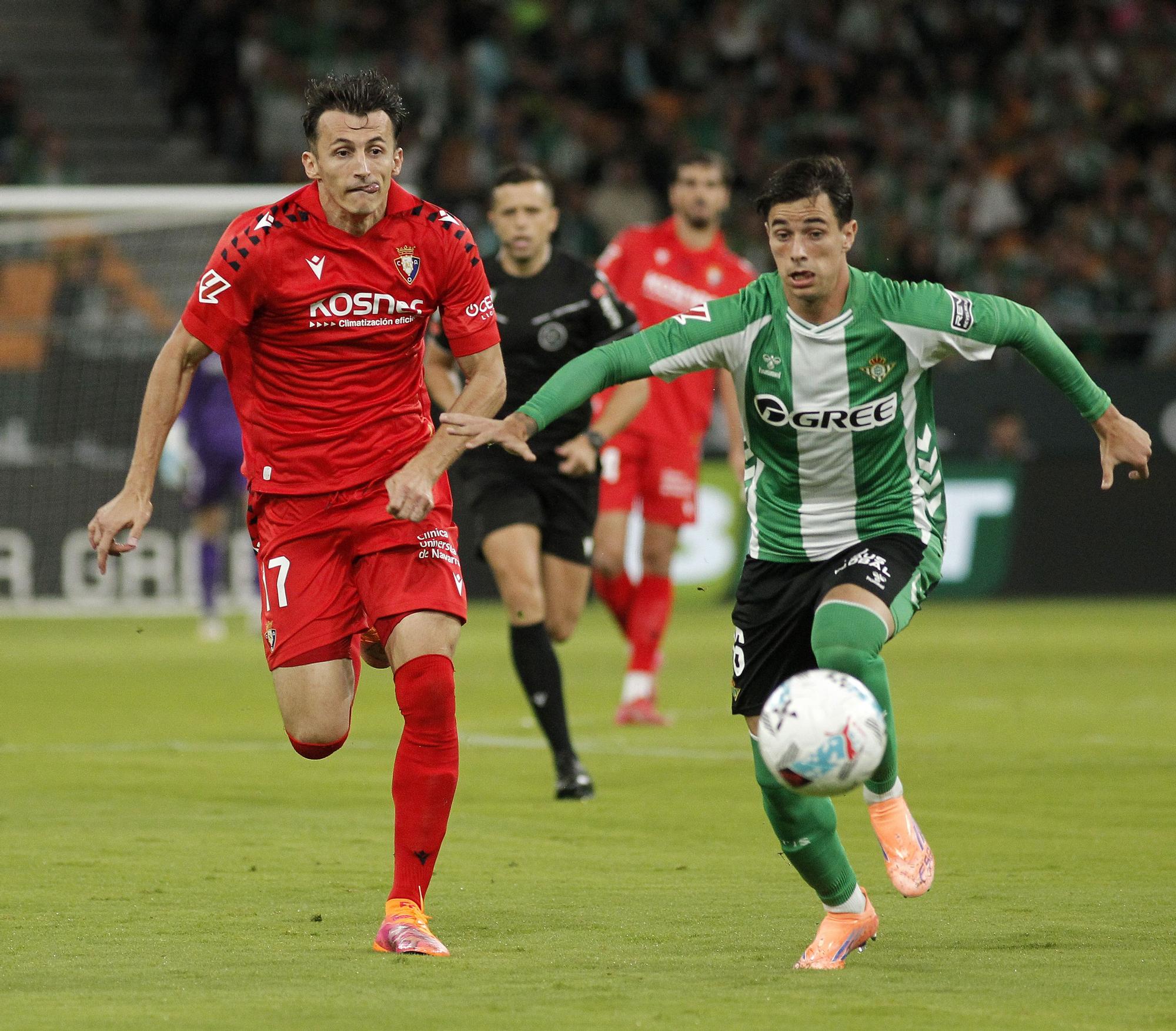 Fotos del partido entre Betis y Osasuna