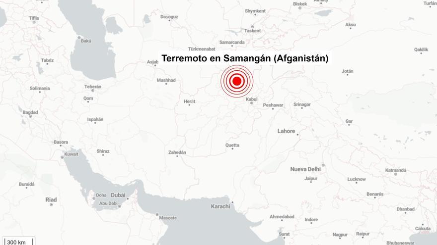 Un terremoto de magnitud 6,3 deja al menos 15 muertos y casi 320 heridos en Afganistán